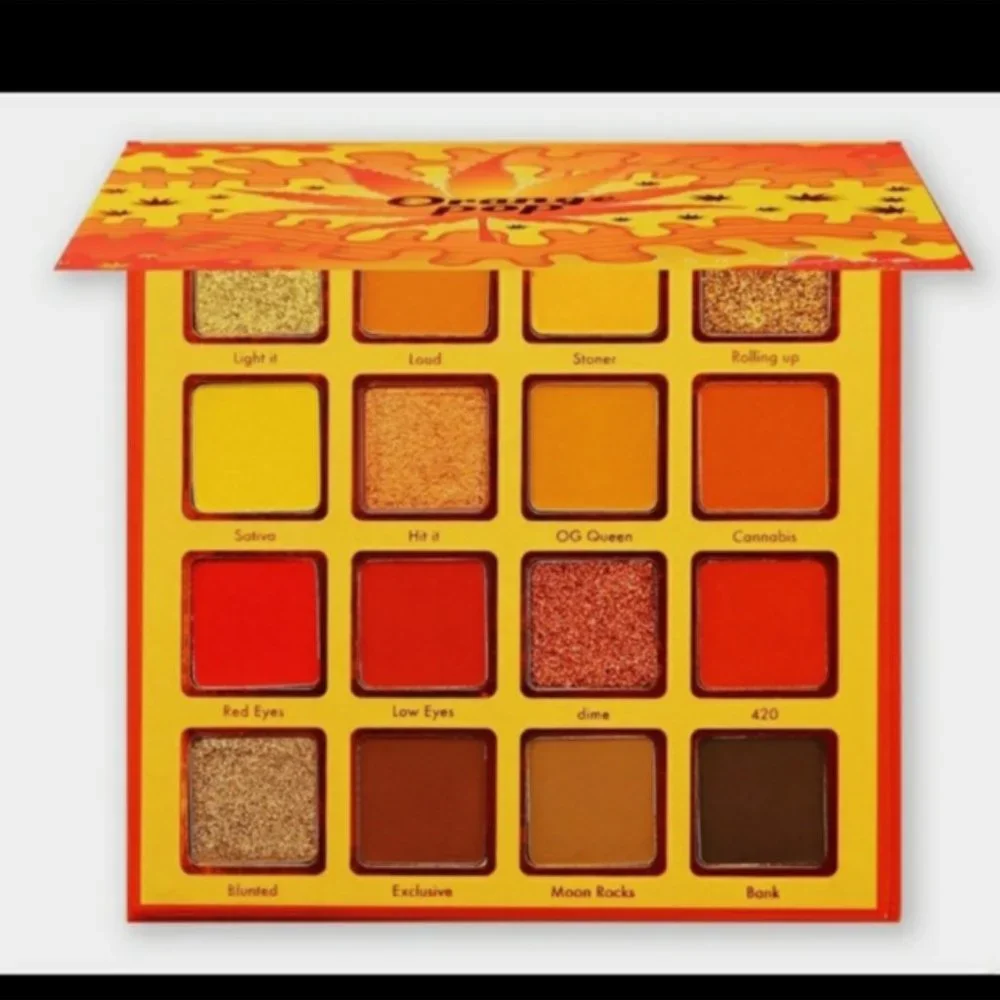 Kara Beauty Orange Pop Eyeshadow Palette